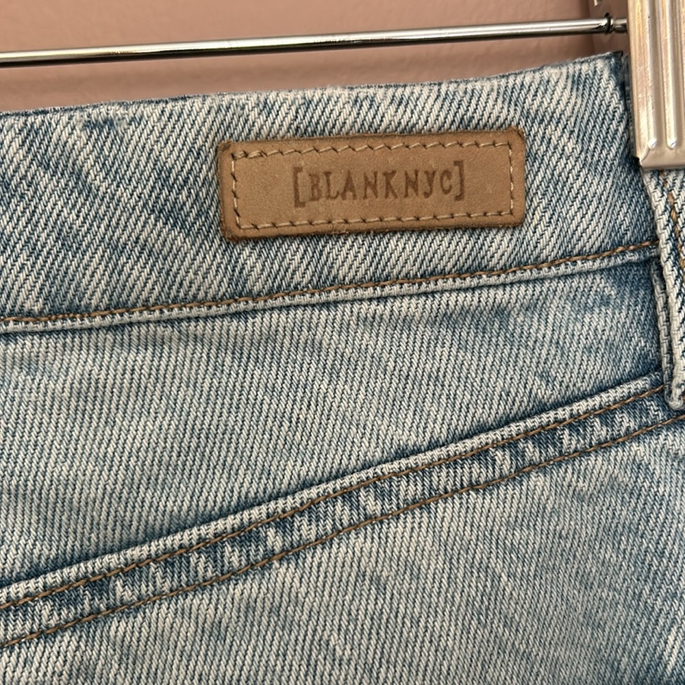 BLANKNYC Baxter Rib Cage Straight Leg Jeans Limited Edition Blue 27 Relaxed Fit - Picture 7 of 15